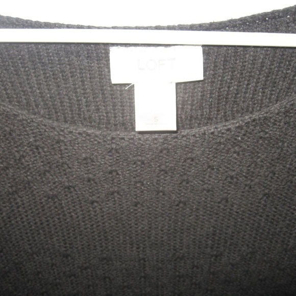 Ann Taylor LOFT Women's Small Charcoal‎ Sweater - Picture 2 of 5